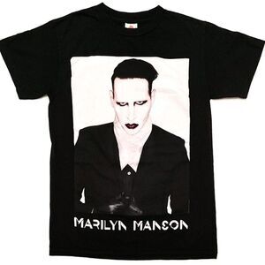 Vtg 2016 Marilyn Manson North American Tour Alstyle T-Shirt Size (S)